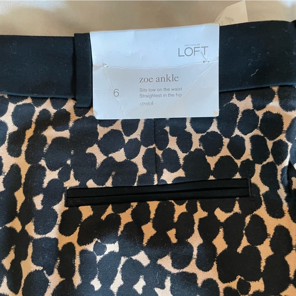 NWT. LOFT. Zoe Ankle pant. Size 6 - Picture 4 of 5